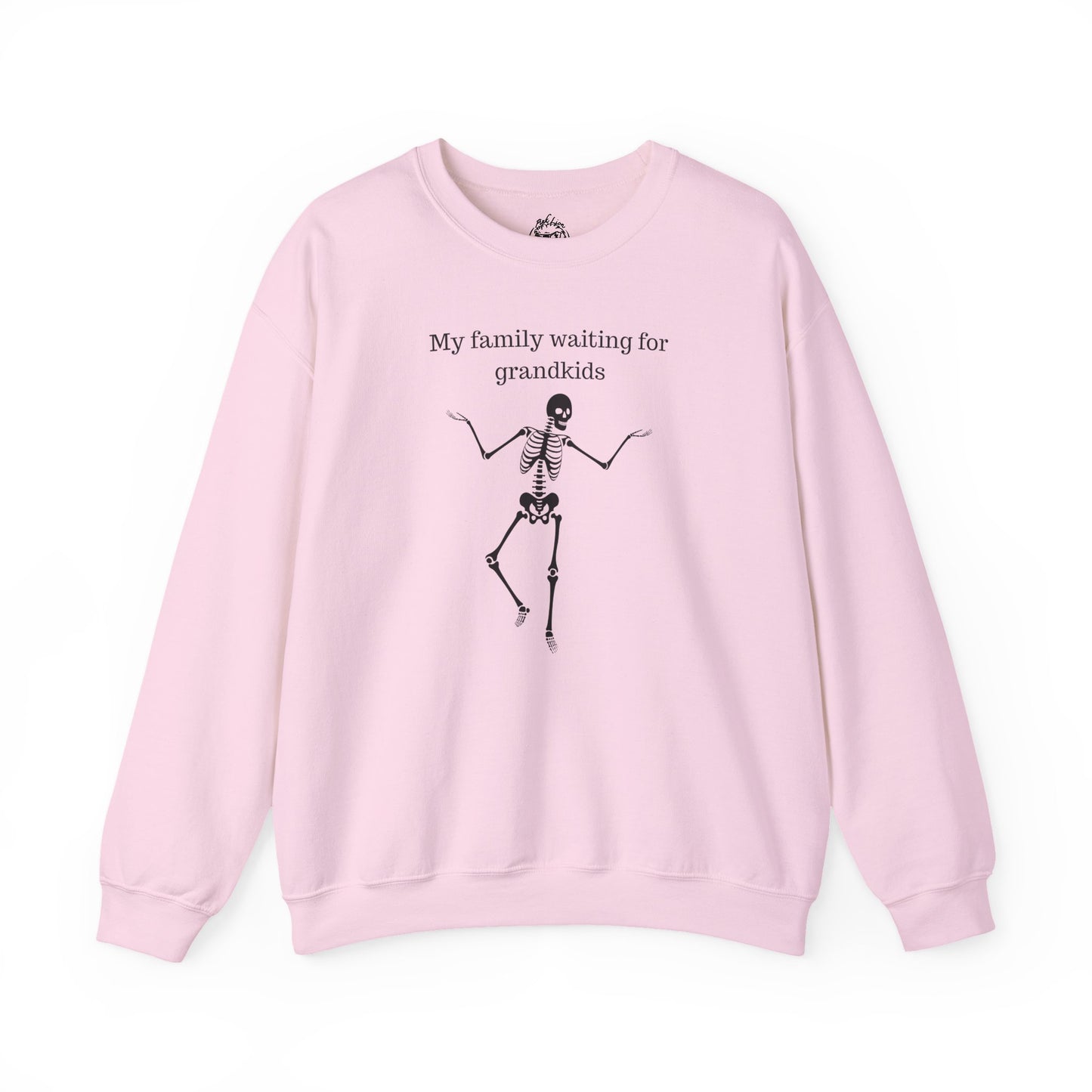 My Family Waiting For Grandkids Skeleton Unisex Sweatshirt
