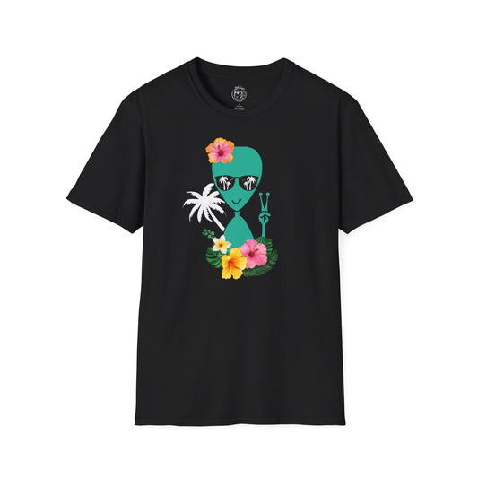 Tropical Alien Unisex T-shirt