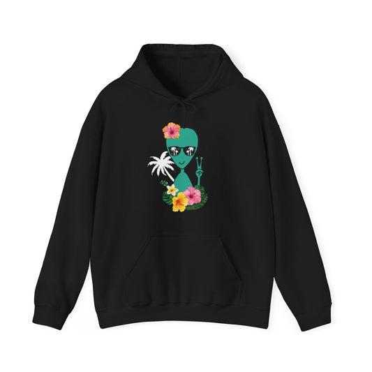Tropical Alien Unisex Hoodie
