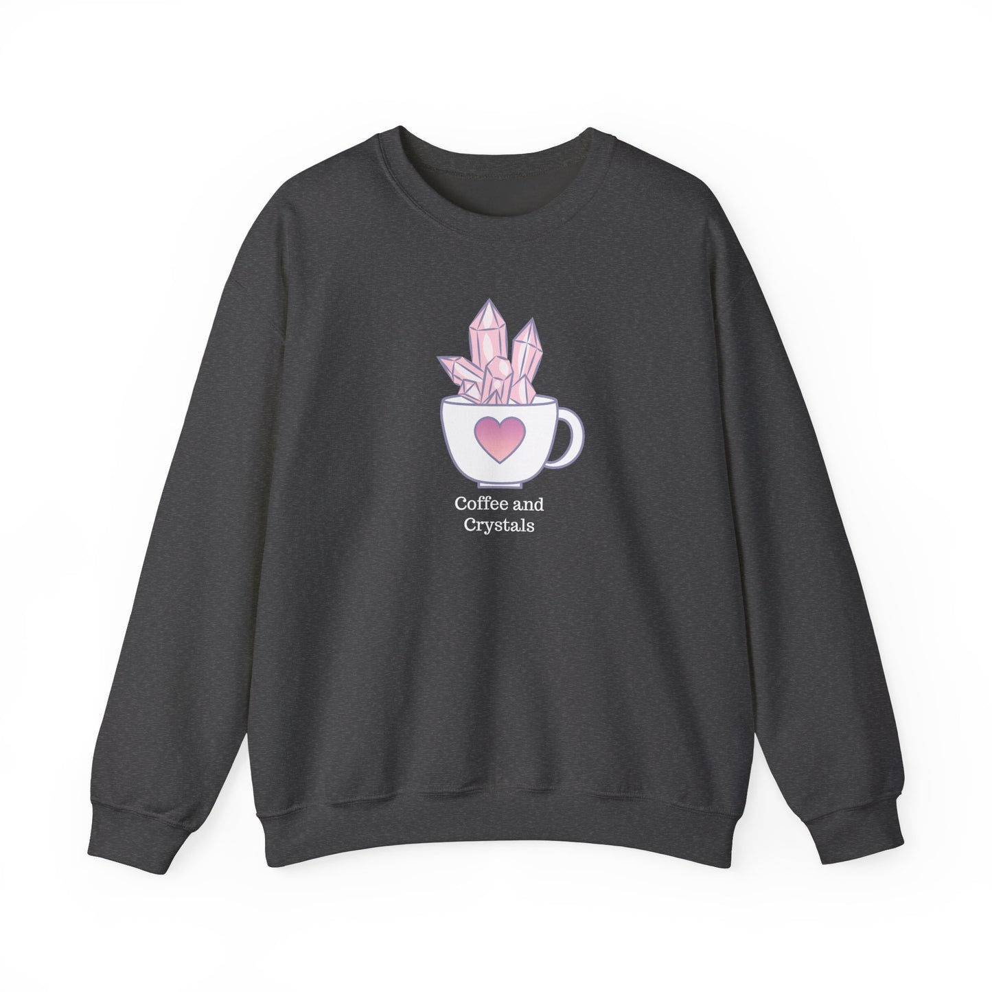 Coffee And Crystals Unisex Sweatshirt