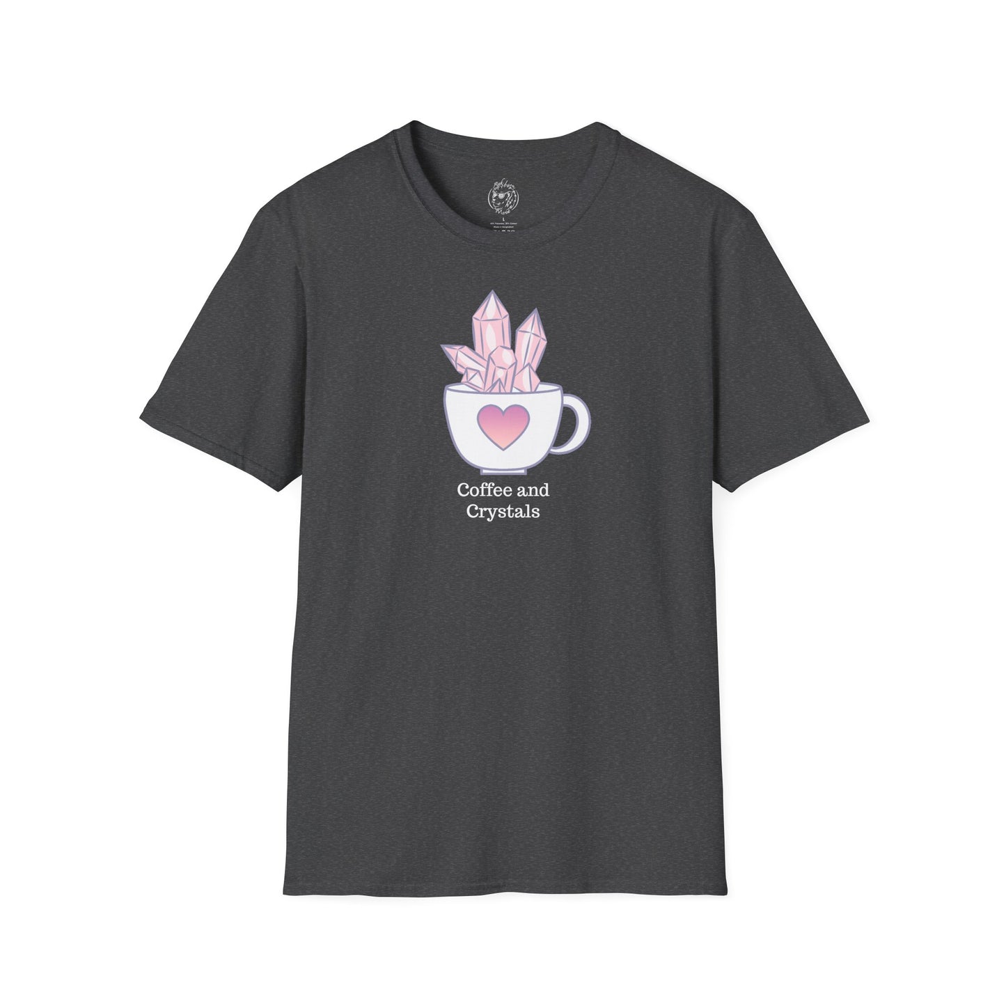 Coffee And Crystals Unisex T-shirt
