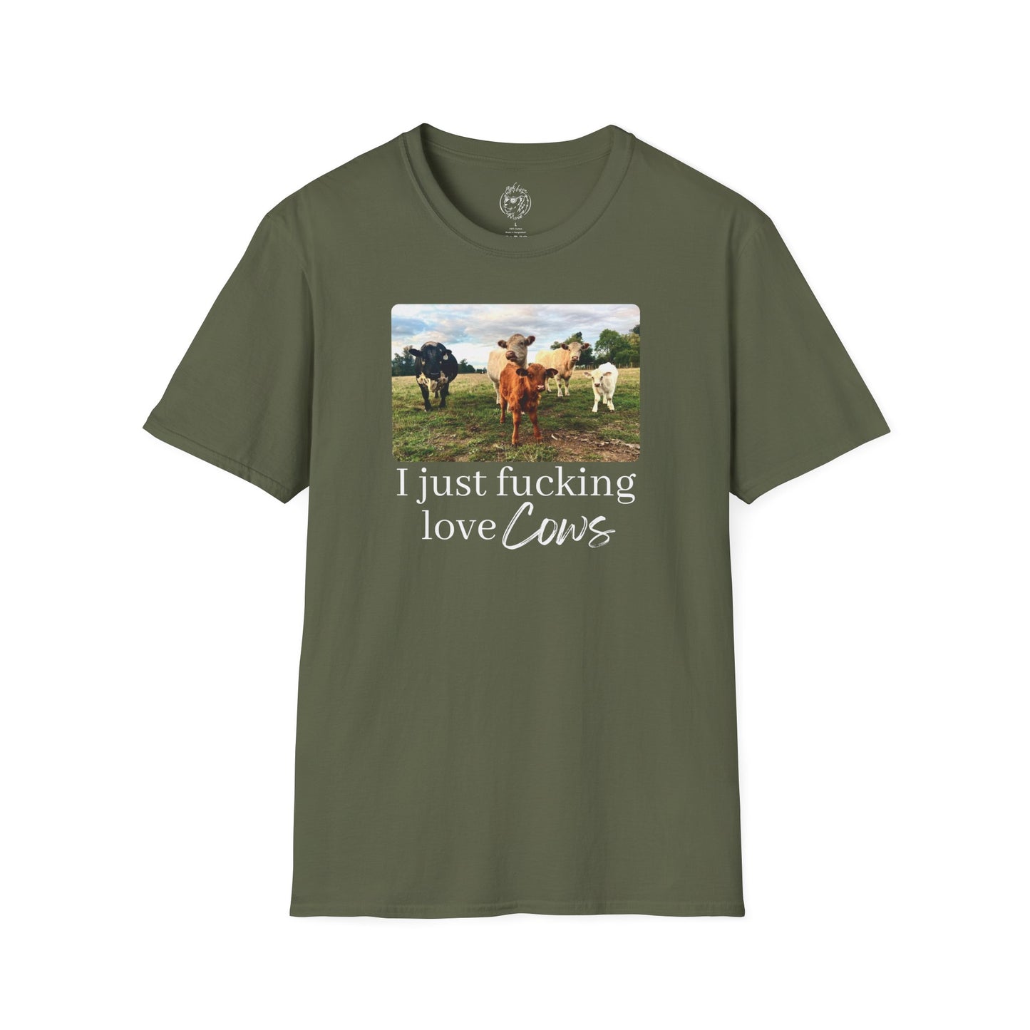 I Just Fucking Love Cows Unisex T-shirt