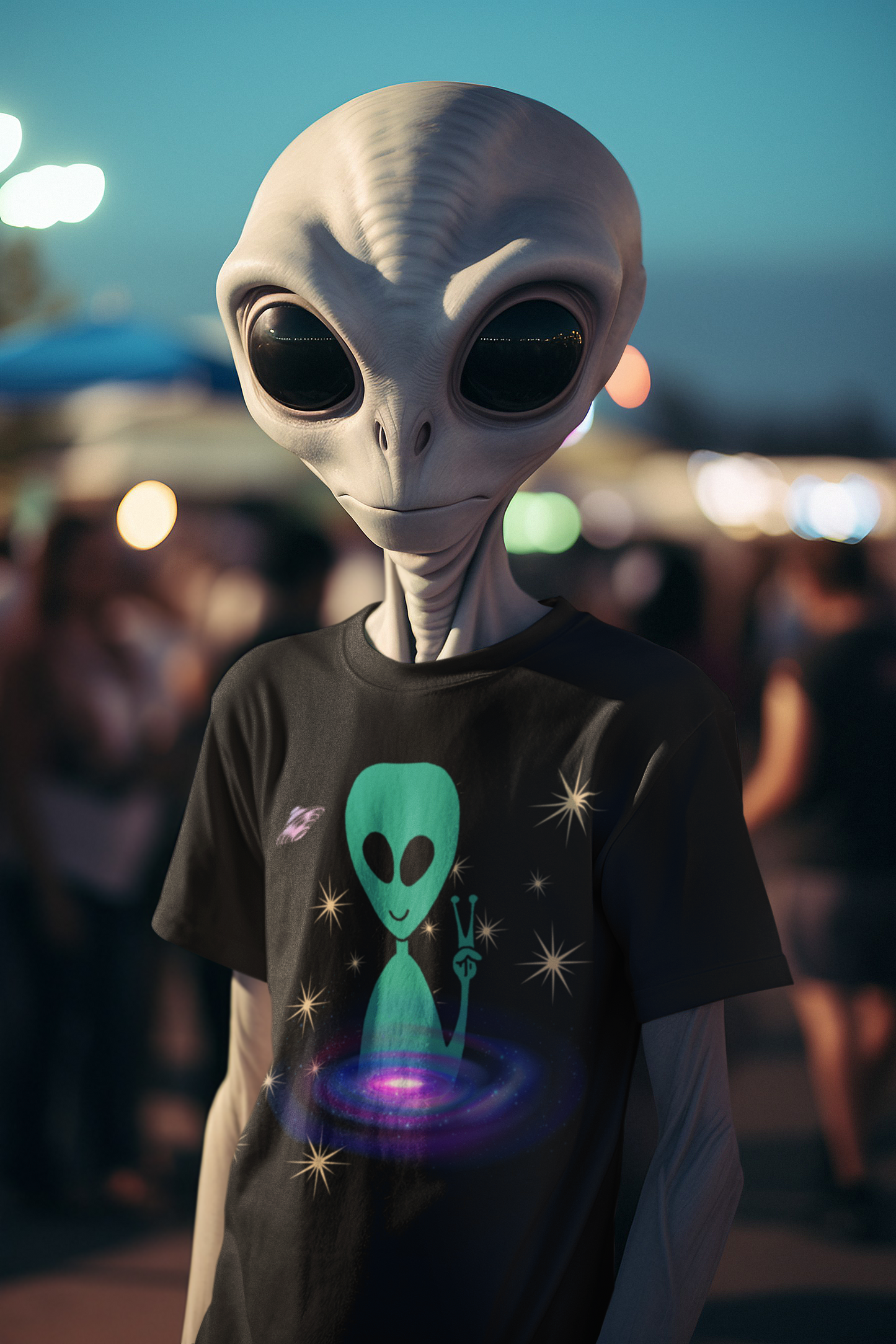 Alien Galaxy Unisex T-shirt