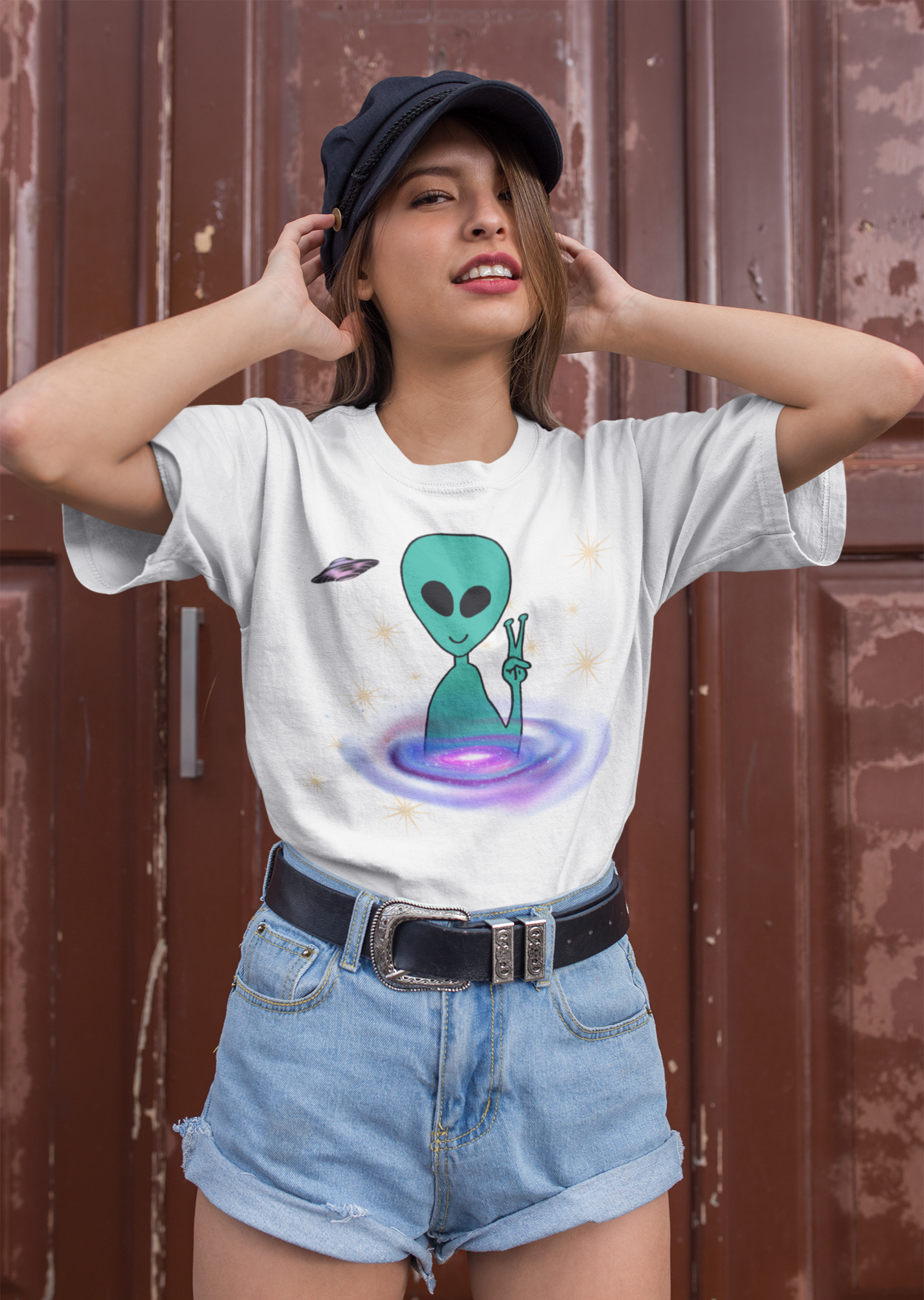 Alien Galaxy Unisex T-shirt