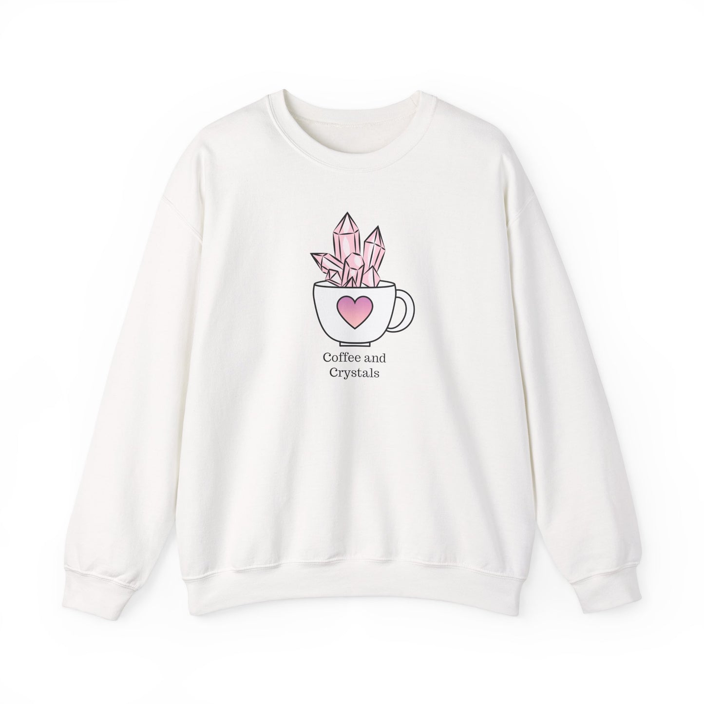 Coffee And Crystals Unisex Sweatshirt