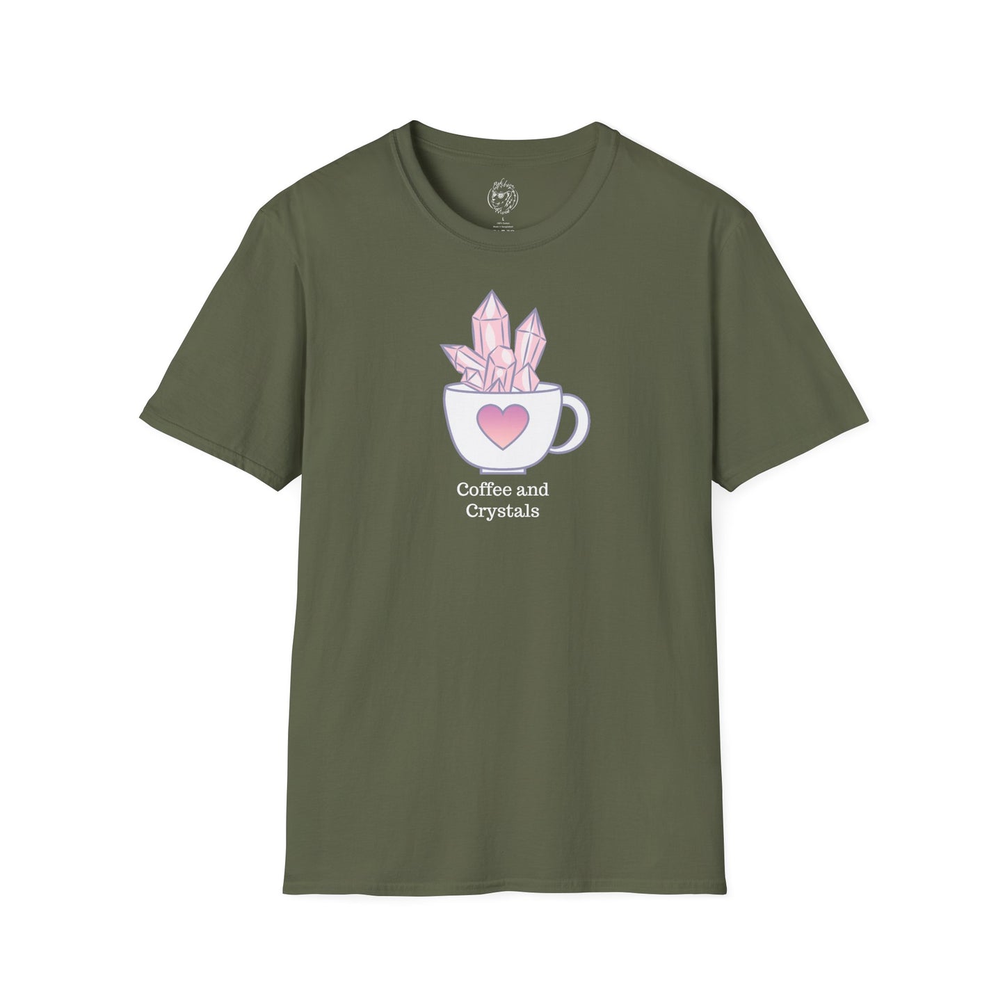 Coffee And Crystals Unisex T-shirt