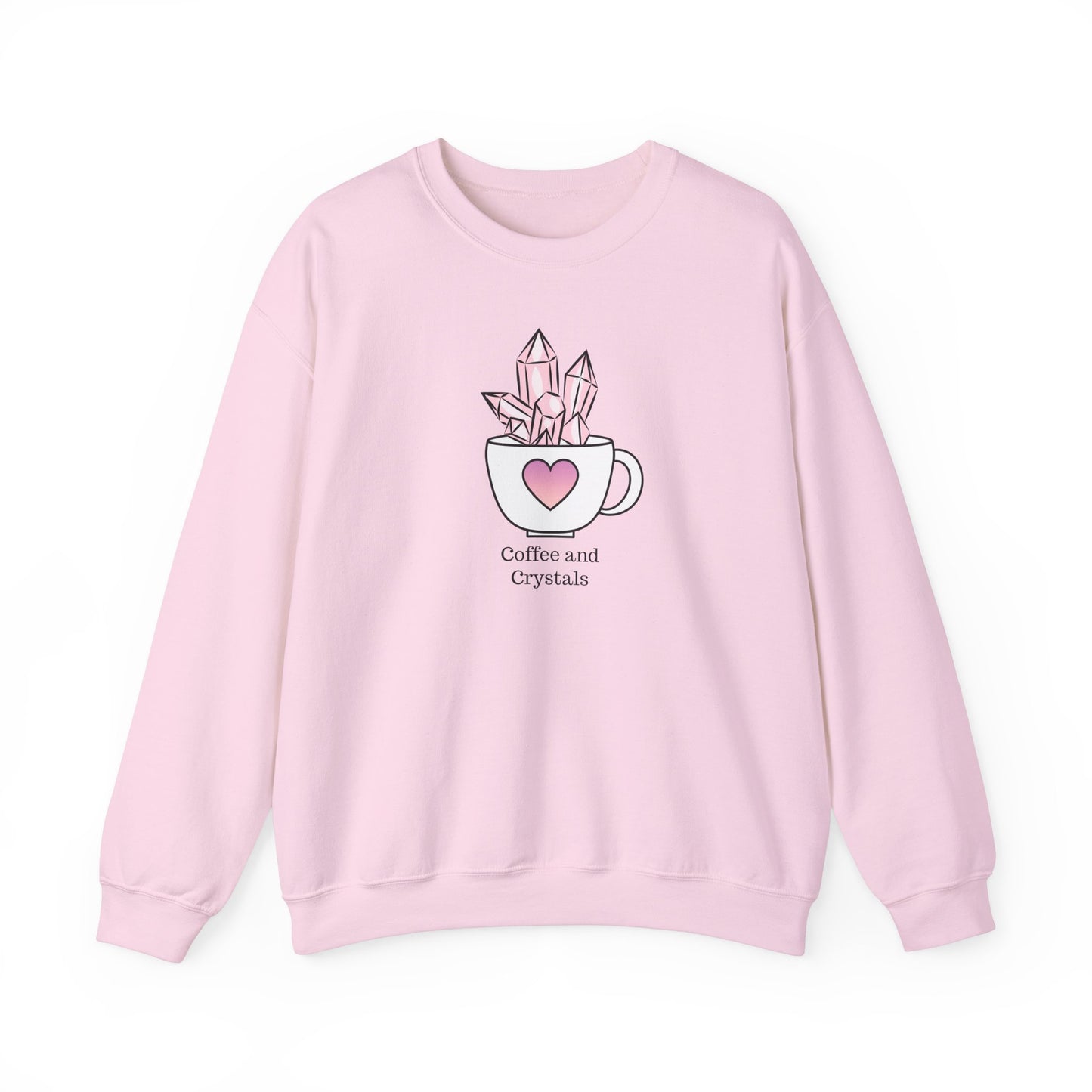 Coffee And Crystals Unisex Sweatshirt
