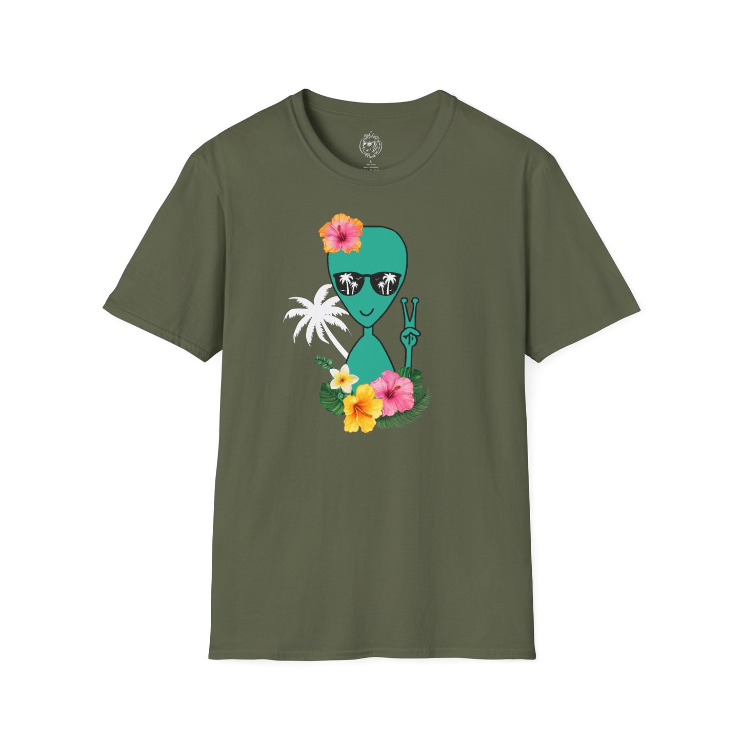Tropical Alien Unisex T-shirt