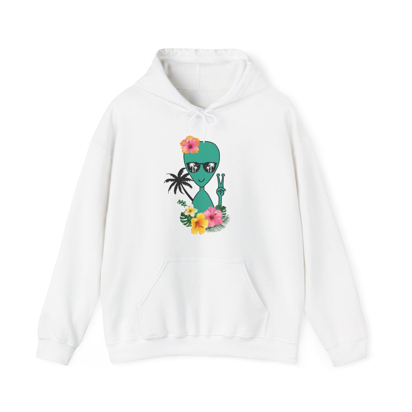 Tropical Alien Unisex Hoodie