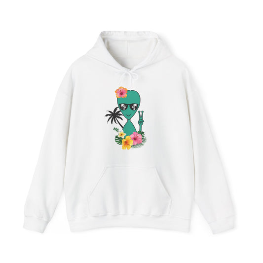 Tropical Alien Unisex Hoodie