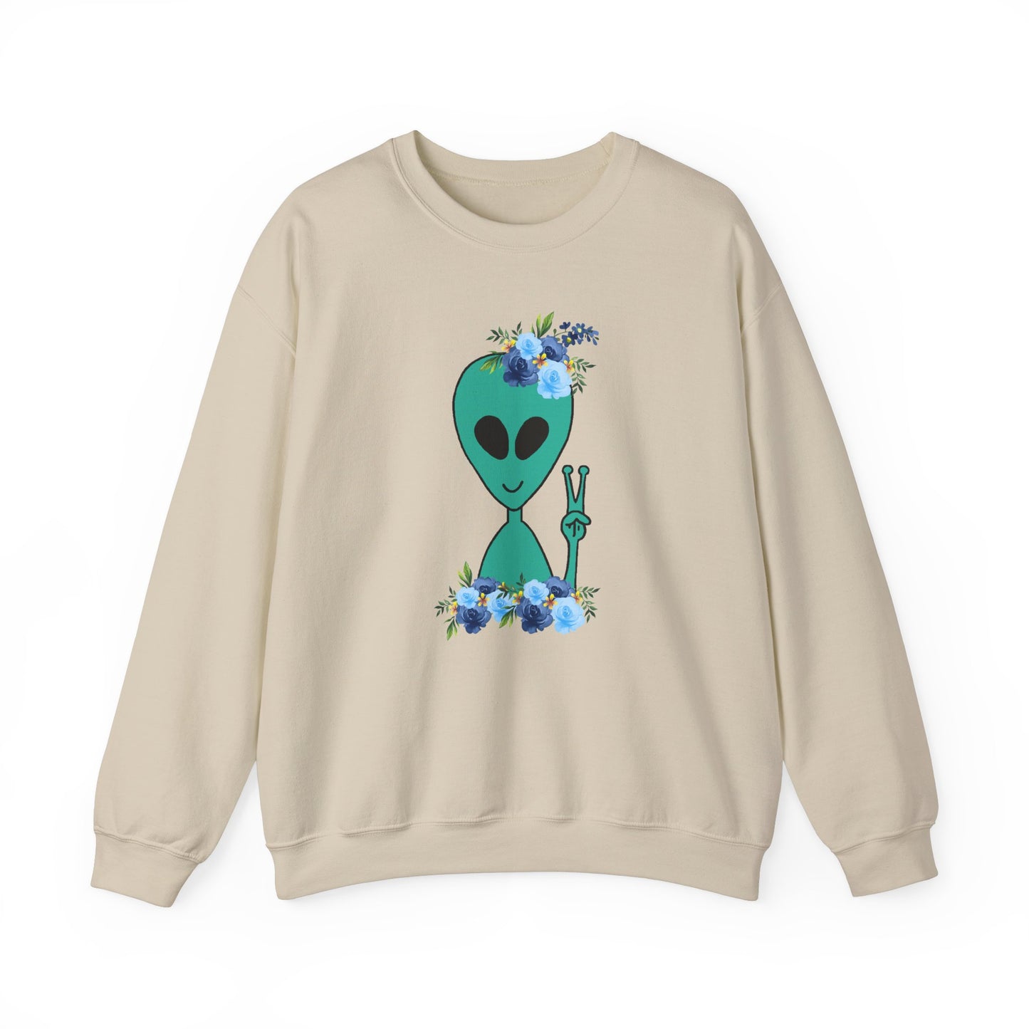 Flower Alien Unisex Sweatshirt