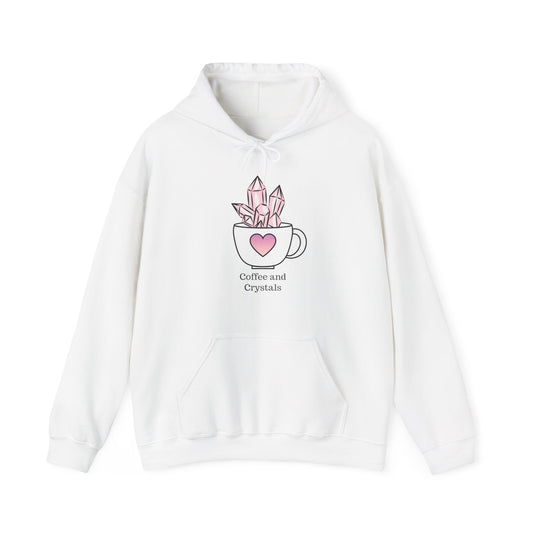 Coffee And Crystals Unisex Hoodie