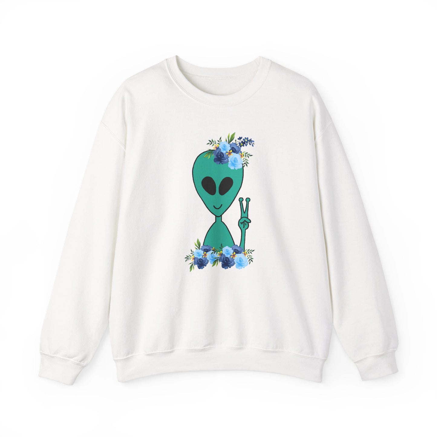Flower Alien Unisex Sweatshirt