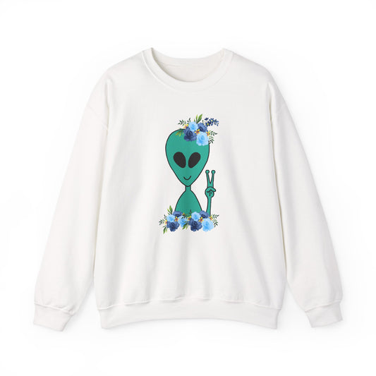 Flower Alien Unisex Sweatshirt