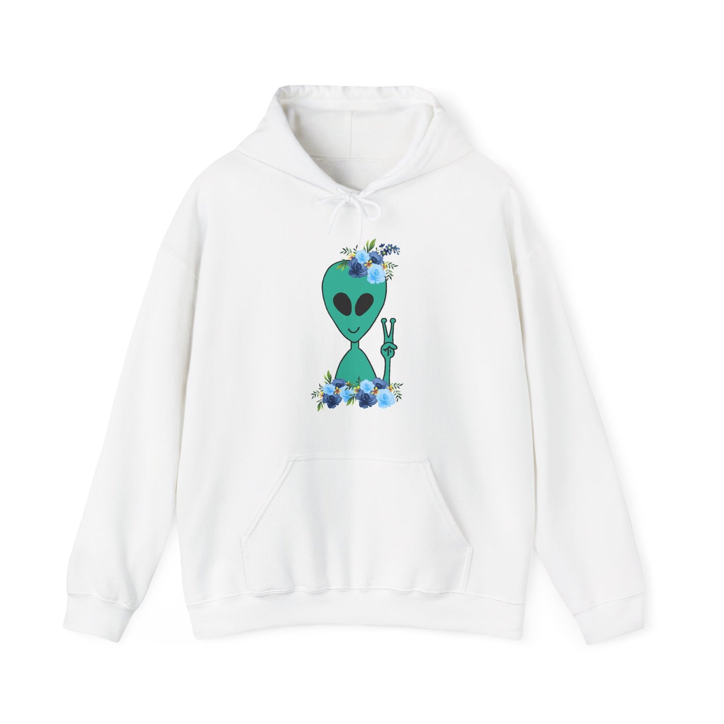 Flower Alien Unisex Hoodie