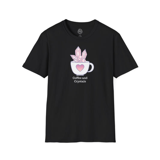 Coffee And Crystals Unisex T-shirt
