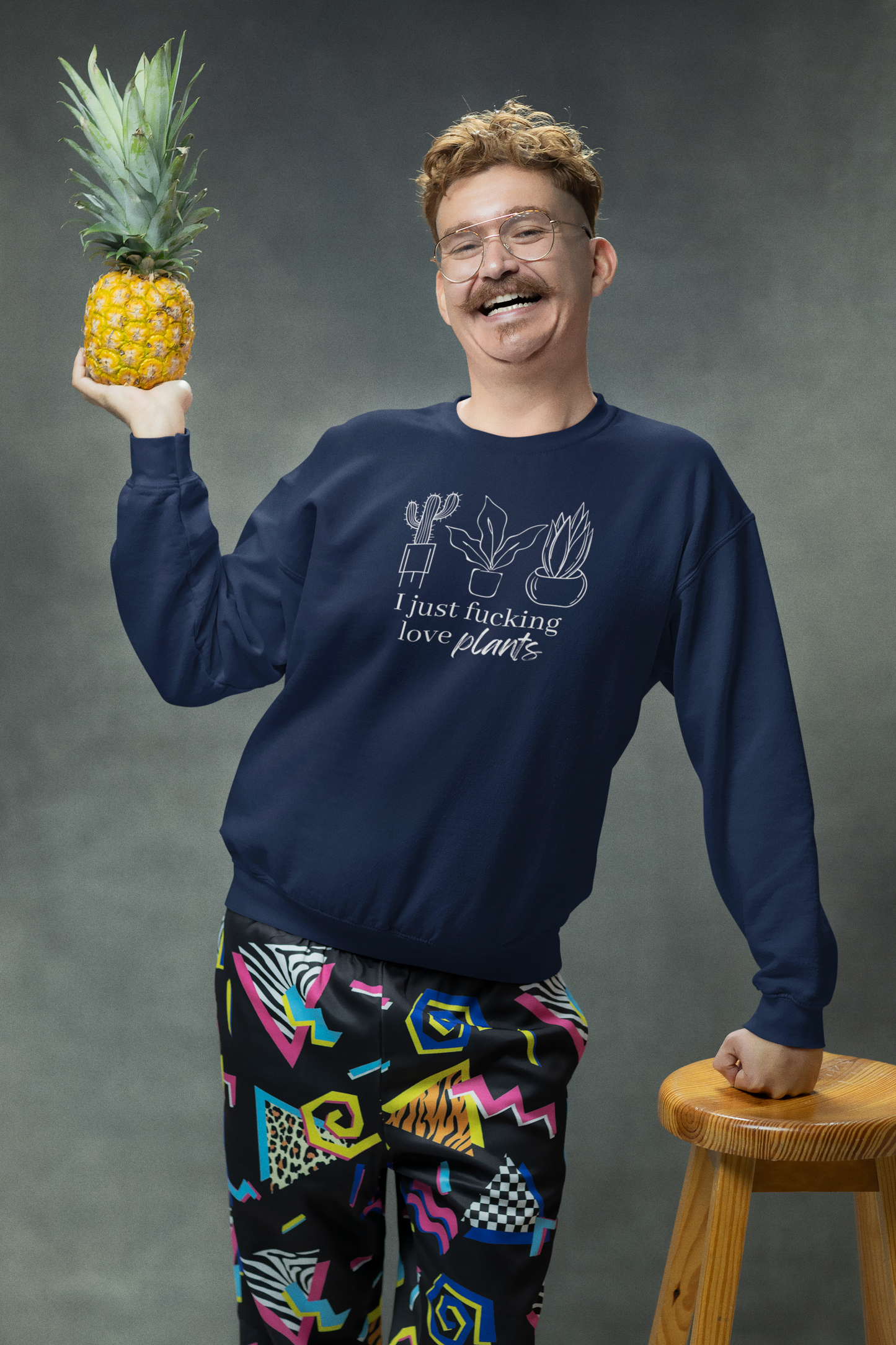 I Just Fucking Love Plants Unisex Sweatshirt