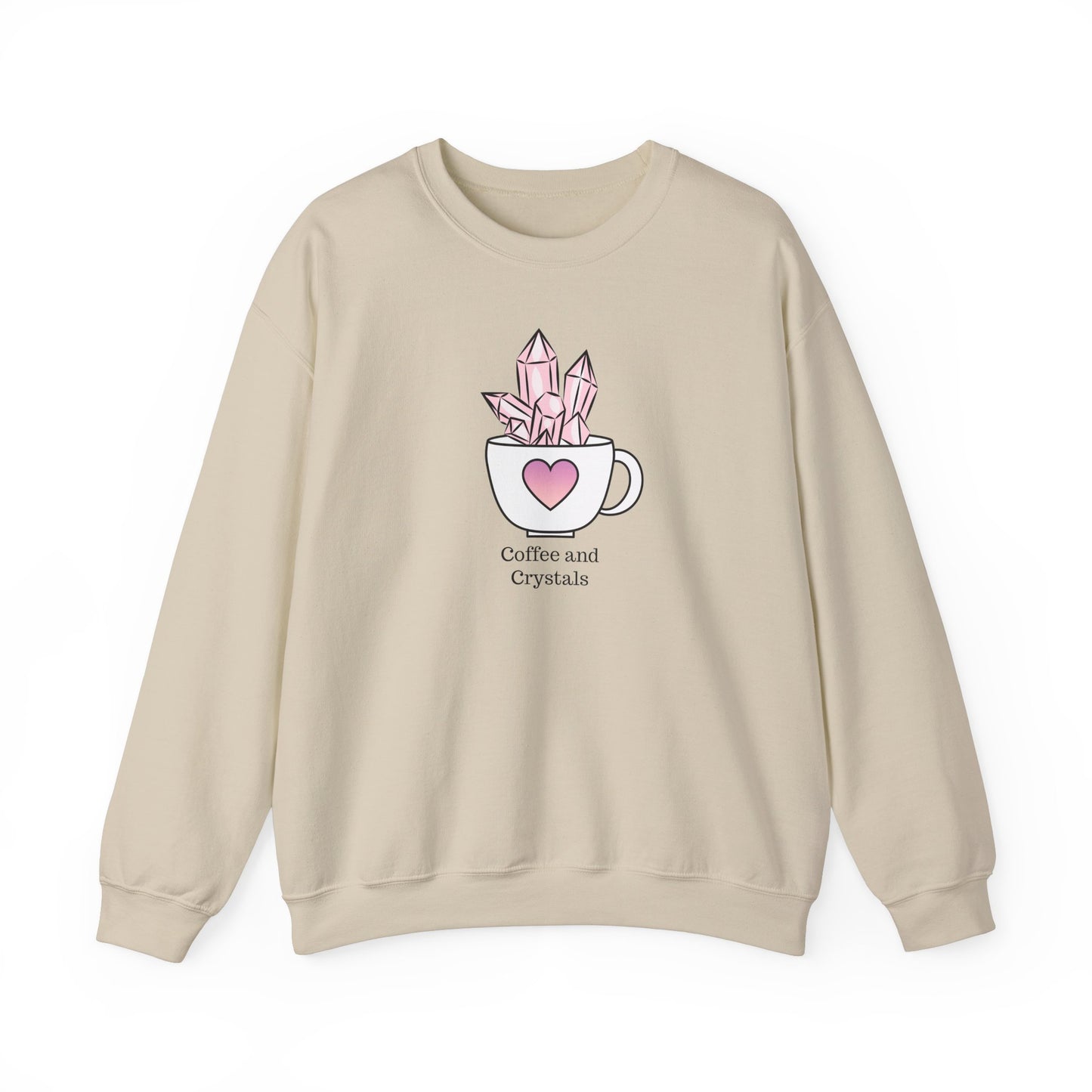 Coffee And Crystals Unisex Sweatshirt