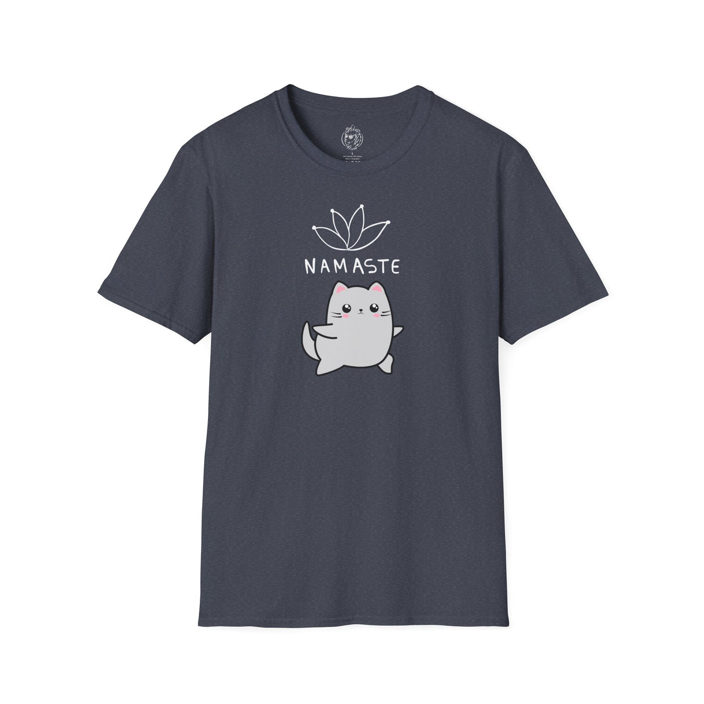 Namaste Yoga Cat Unisex T-shirt