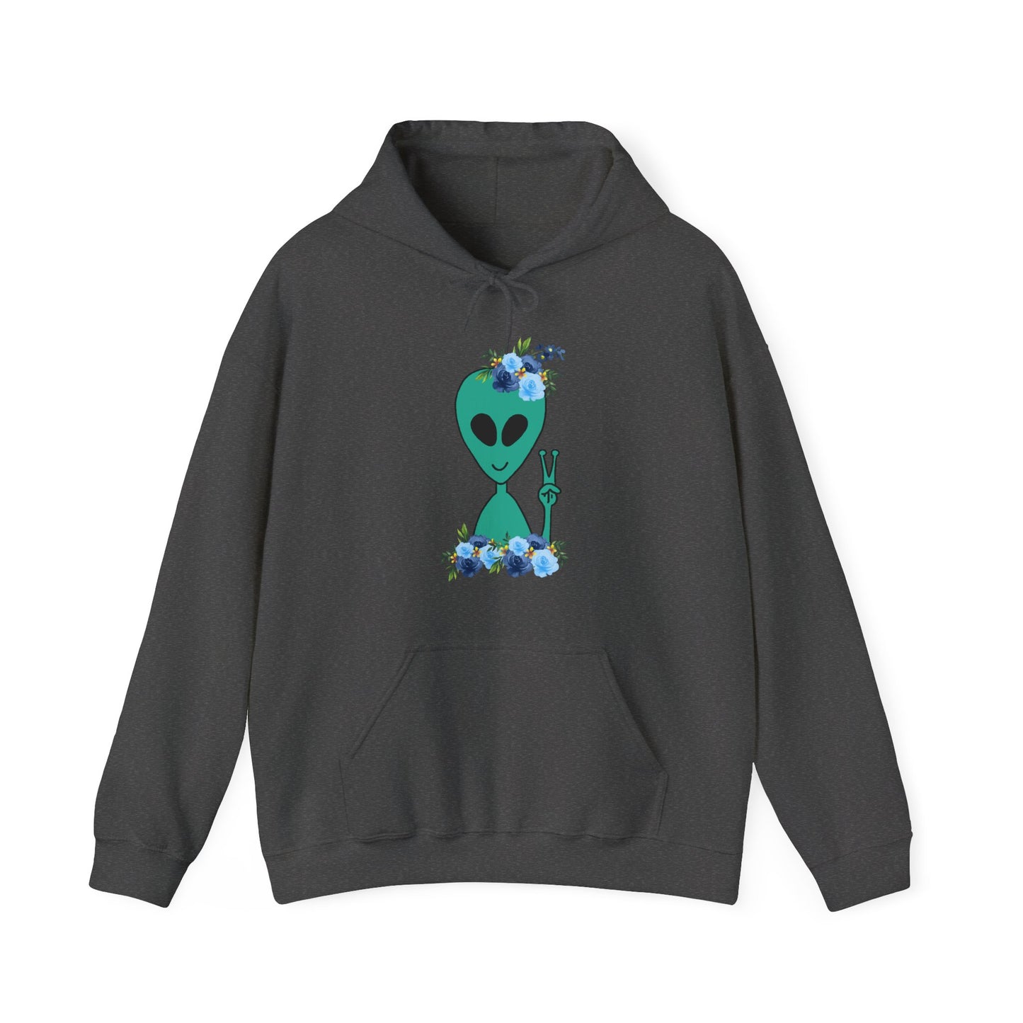 Flower Alien Unisex Hoodie