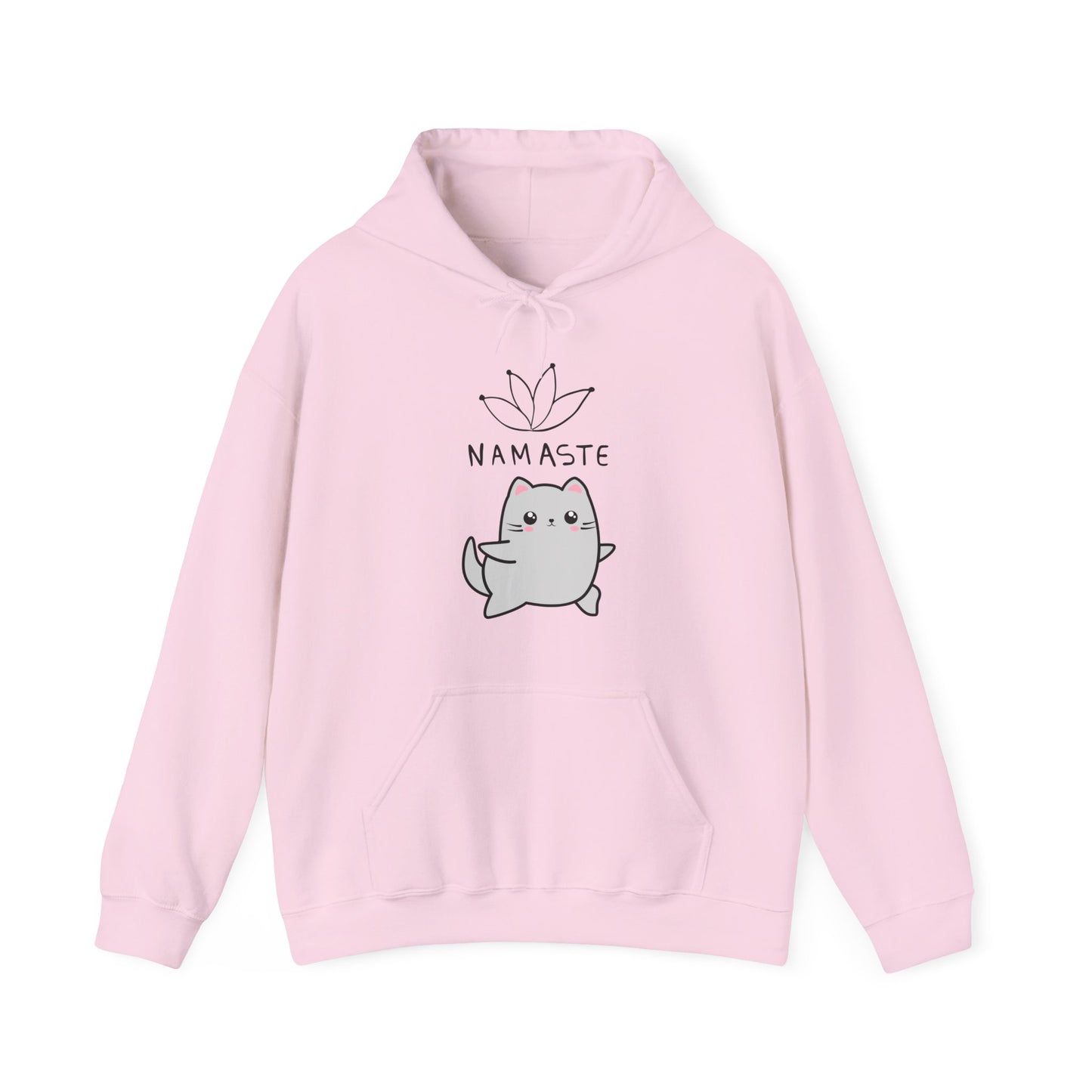 Namaste Yoga Cat Unisex Hoodie