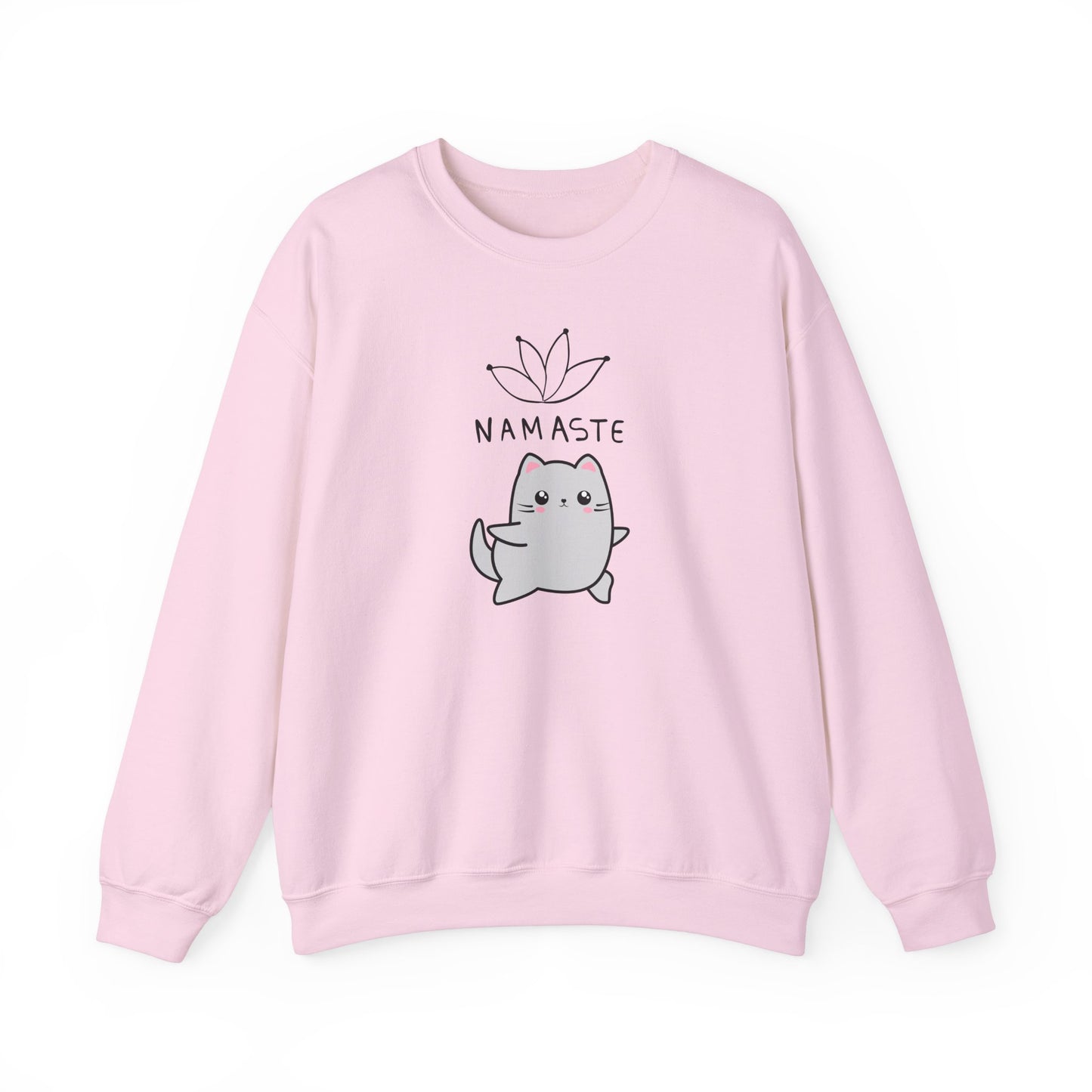Namaste Yoga Cat Unisex Sweatshirt